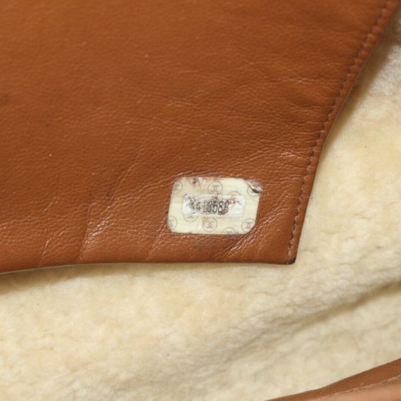 Chanel Brown Shearling Sheepskin Chain Tote GHW 4CAS0419 - Picture 11 of 12